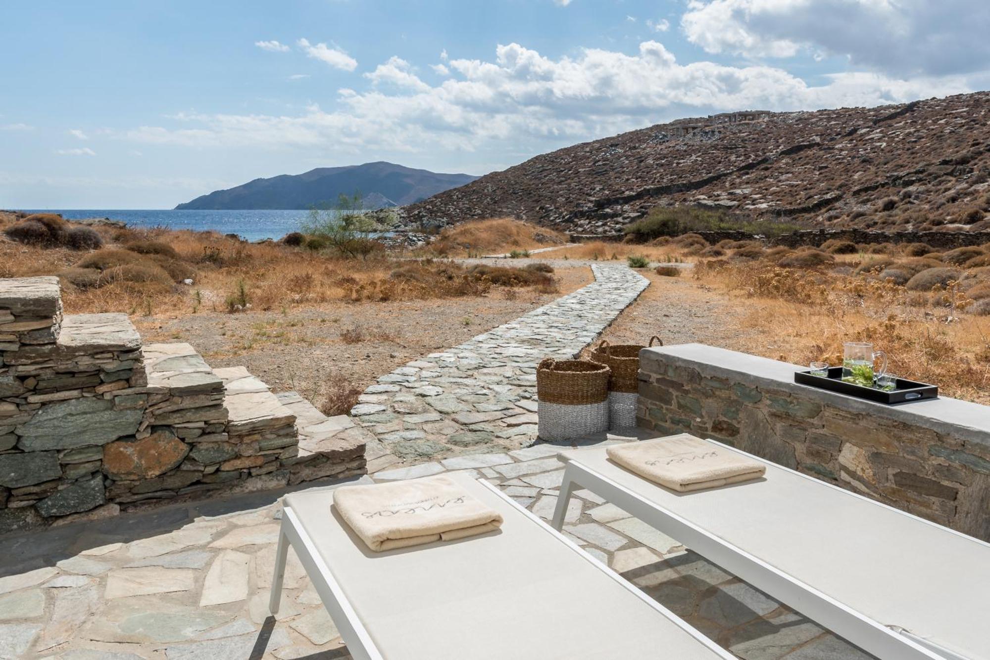 Eneos Kythnos Beach Villas-Elegant And Comfort Villas Værelse billede