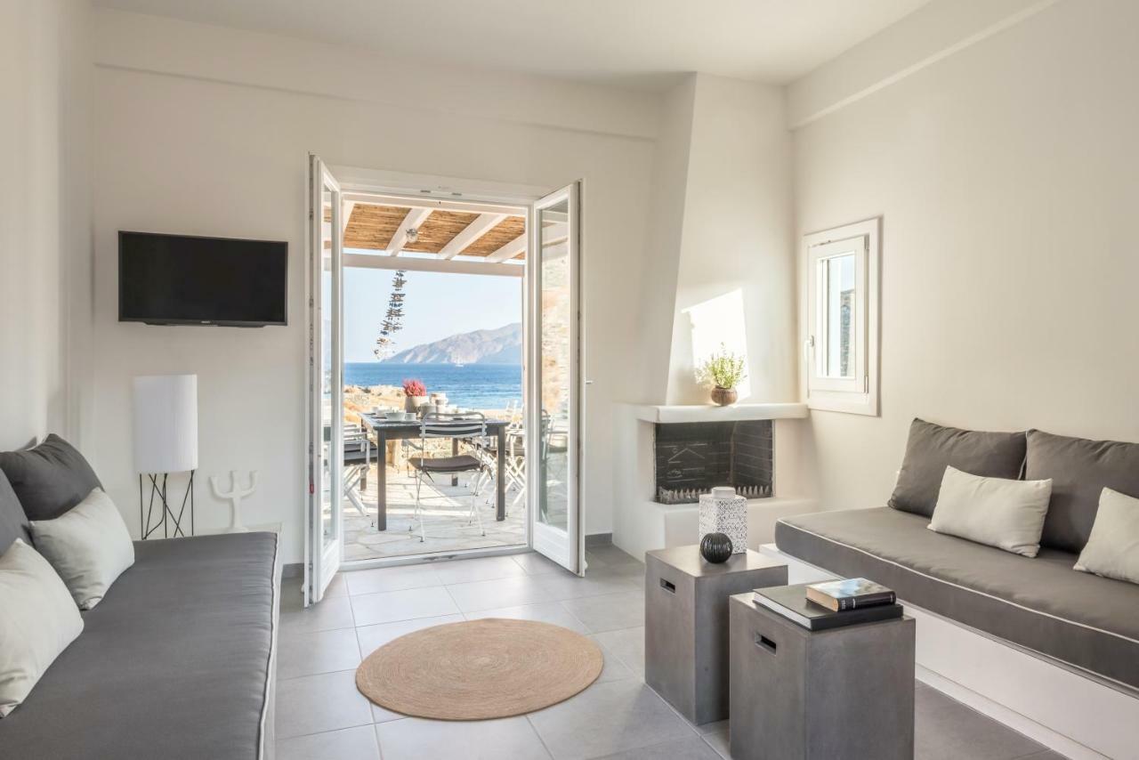 Eneos Kythnos Beach Villas-Elegant And Comfort Villas Værelse billede